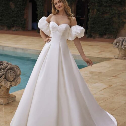 robe mariage longue blanche